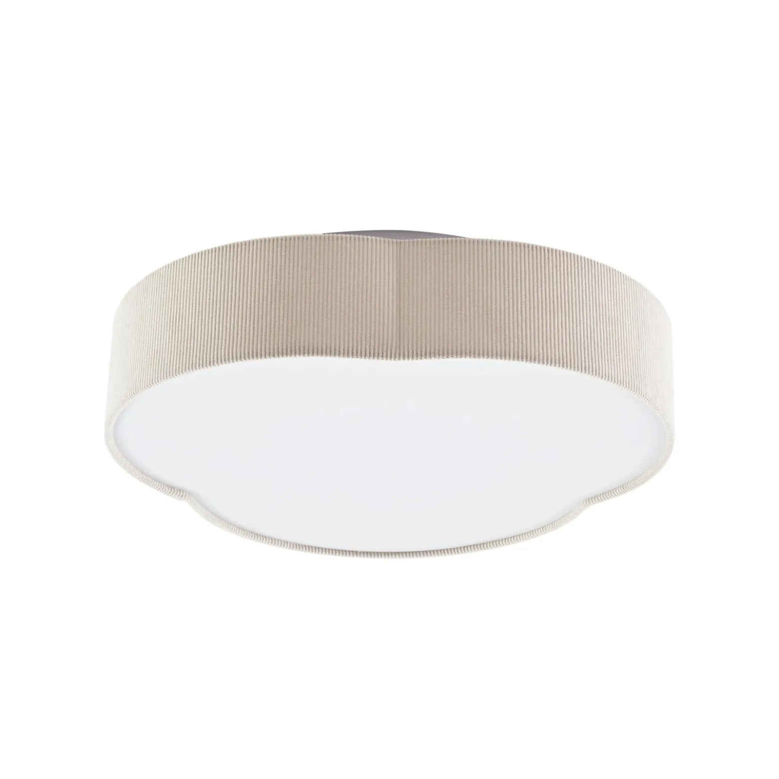 Lindby LED-kattovalaisin Winona, Cord, 48 cm, kermanvärinen, CCT