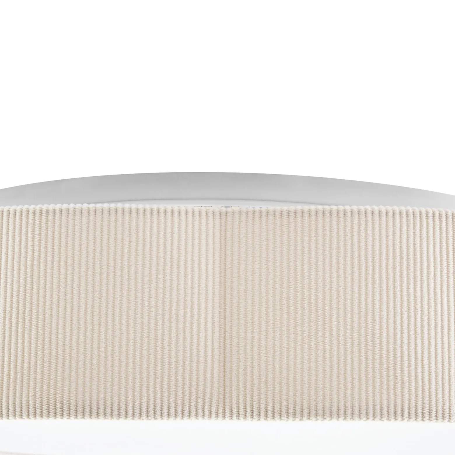 Lindby LED-kattovalaisin Winona, Cord, 48 cm, kermanvärinen, CCT