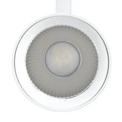 Lindby LED-kiskospotti Linaro, valkoinen, Ø 7 cm, alumiini, CCT