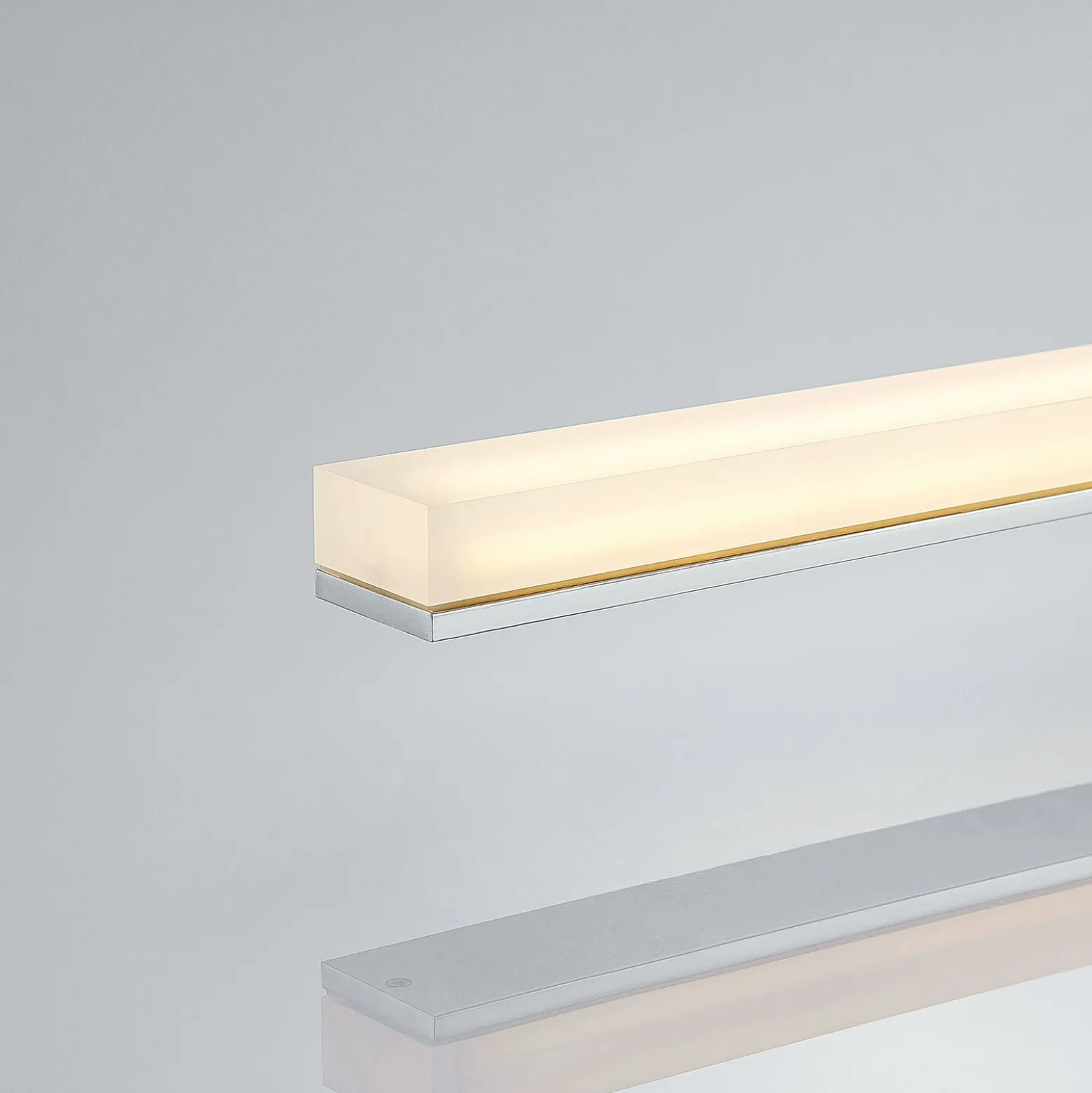 Lindby LED kylpyhuoneen kattovalaisin Levke, 100 cm, himmennettävä, IP44