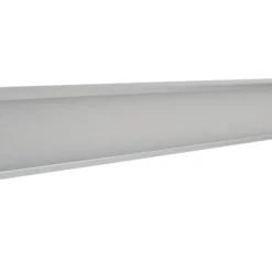 Lindby LED kylpyhuone- ja peilivalaisin Alenia, 120cm, IP44, harmaa