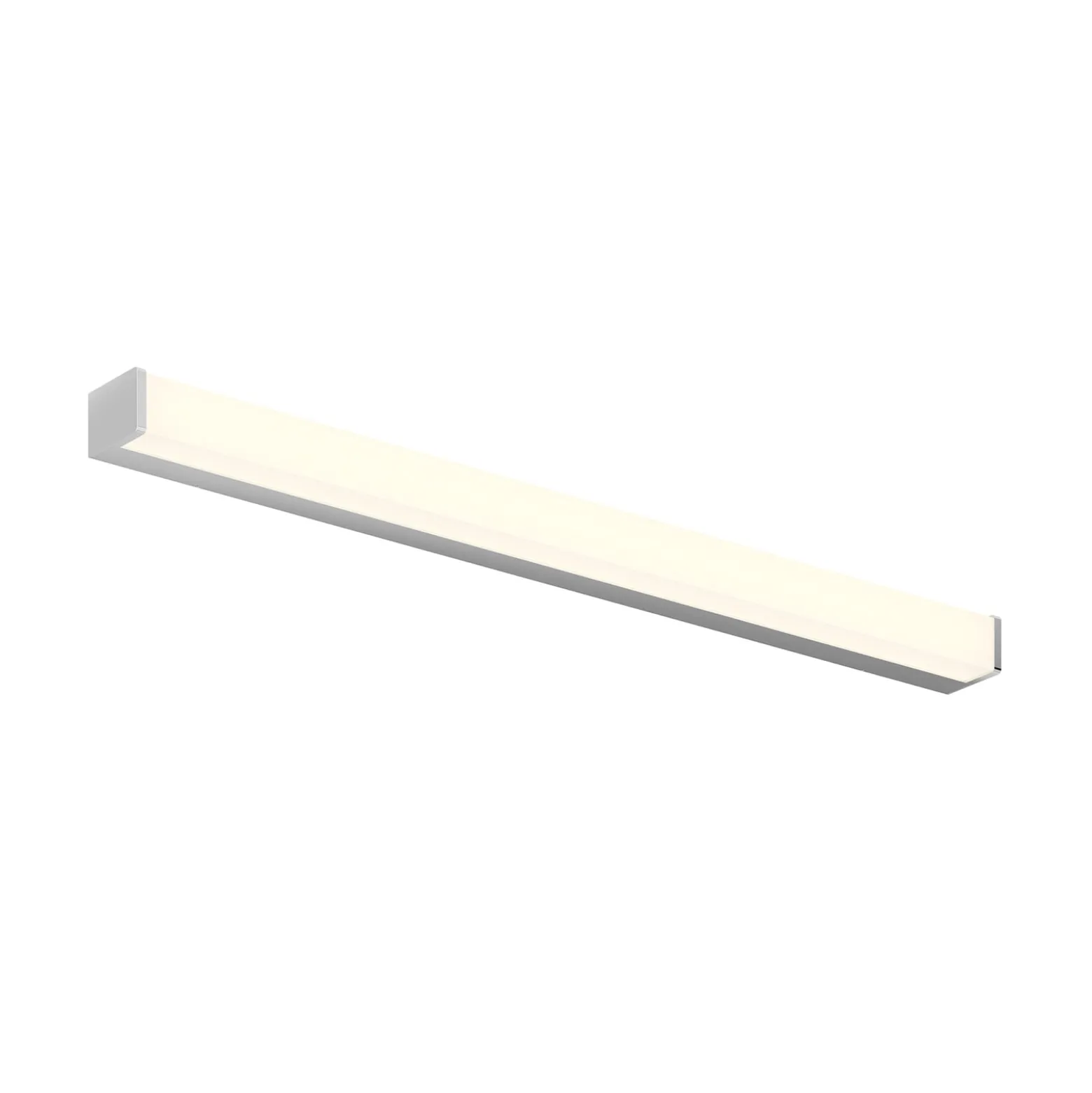 Lindby LED-kylpyhuonevalaisin Klea, 90 cm, kromi, metalli, IP 44