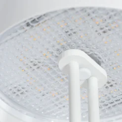 Lindby LED ladattava pöytävalaisin Janea TWIN, valkoinen, metallia