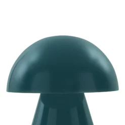 Lindby LED-ladattava pöytävalaisin Nevijo, bensiini, Ø18cm, USB, himmennin
