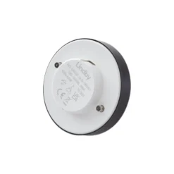 Lindby LED-lamppu, GX53 4,8 W, 4 200 K, musta, Ø 7,5 cm