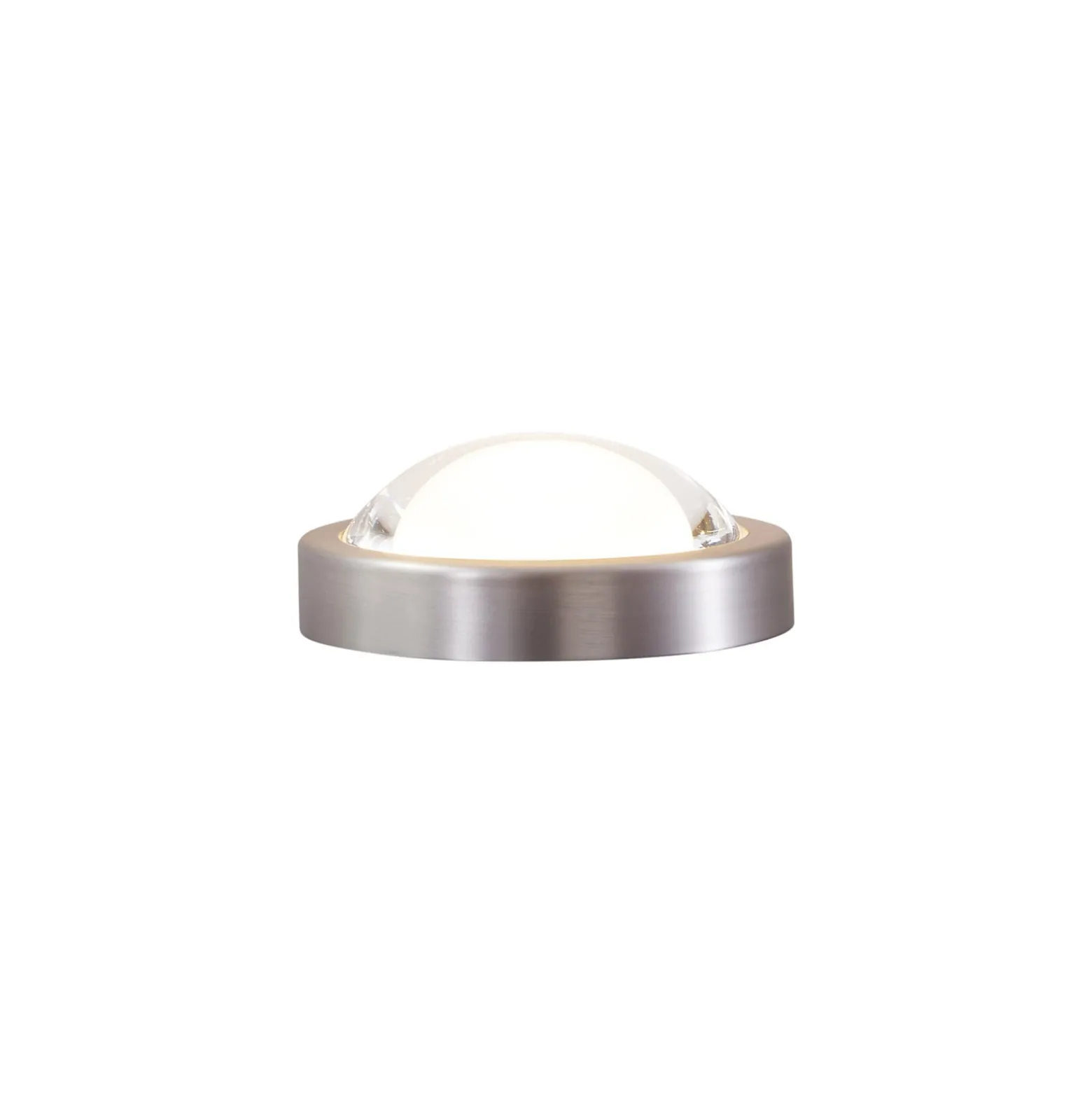 Lindby LED-lamppu, GX53 4,8 W, 3000 K, nikkeli, Ø 7,5 cm