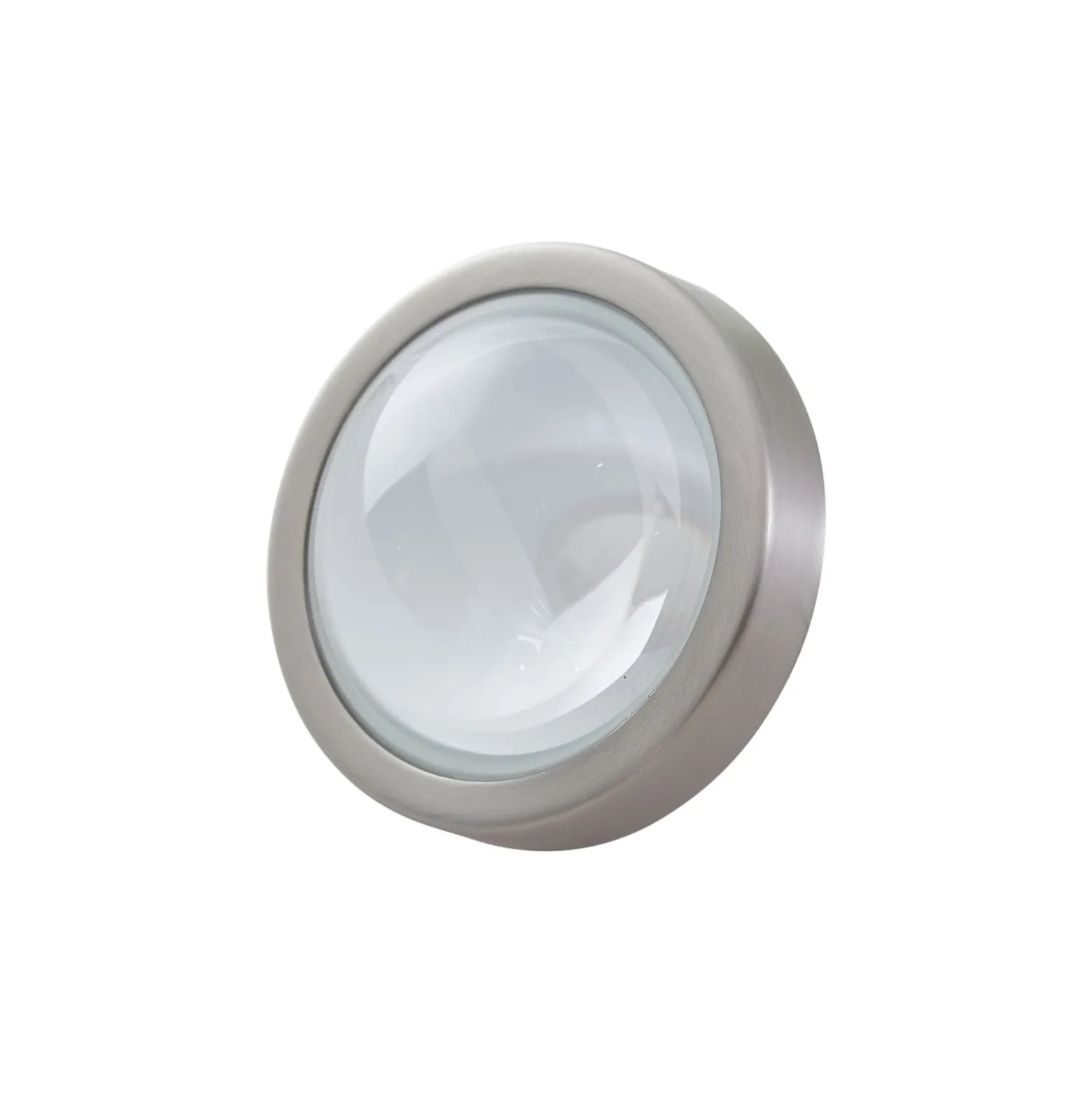 Lindby LED-lamppu, GX53 4,8 W, 3000 K, nikkeli, Ø 7,5 cm
