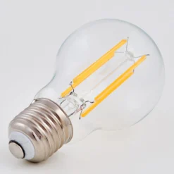 Lindby LED-lamppu, hehkulanka, E27, 7 W, kirkas, 2 700 K