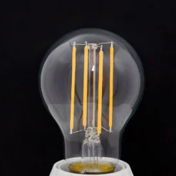 Lindby LED-lamppu, hehkulanka, E27, 7 W, kirkas, 2 700 K