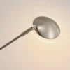 Lindby LED-lattiavalaisin Anea, 168 cm, 3-valo, nikkelin värinen
