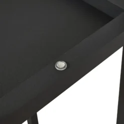 Lindby LED-lattiavalaisin Birta, hylly, 155 cm, musta, metalli