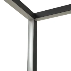 Lindby LED-lattiavalaisin Birta, hylly, 155 cm, musta, metalli