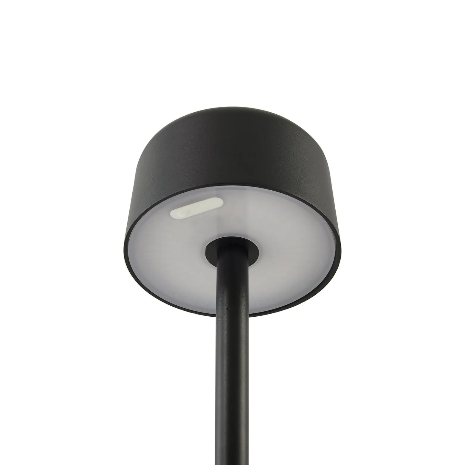 Lindby LED-lattiavalaisin Isason, musta, alumiinia, Ø 11 cm
