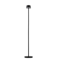 Lindby LED-lattiavalaisin Isason, musta, alumiinia, Ø 11 cm