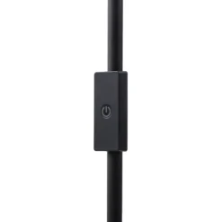 Lindby LED-lattiavalaisin Maori, 140 cm, musta, CCT, himmennettävä
