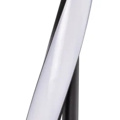 Lindby LED-lattiavalaisin Munja, musta, metallia, himmennettävä