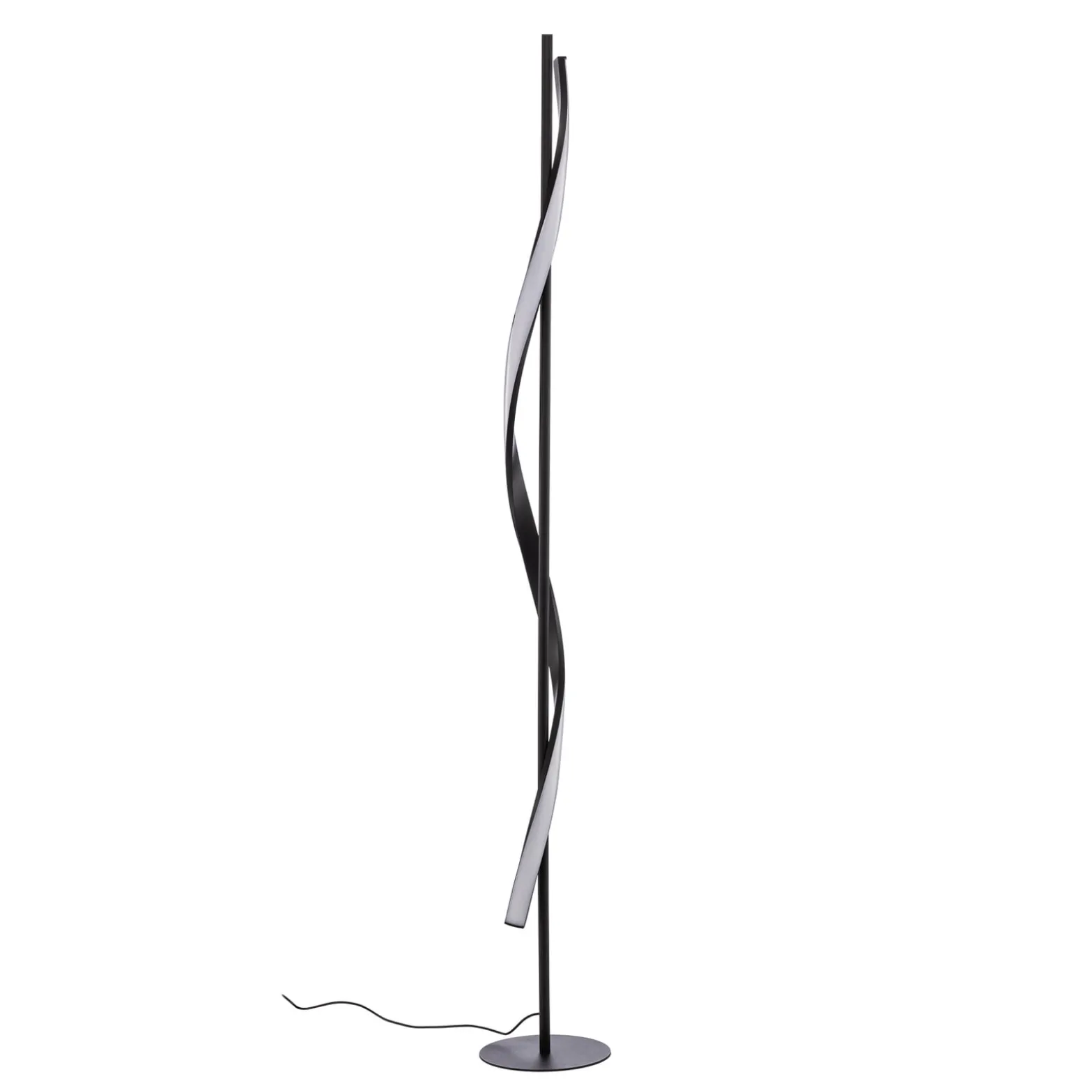 Lindby LED-lattiavalaisin Munja, musta, metallia, himmennettävä
