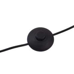 Lindby LED-lattiavalaisin Norvind, musta, metalli, 1-lamppuinen