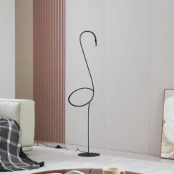 Lindby LED-lattiavalaisin Pajaro, 130 cm, musta, CCT, himmennettävä