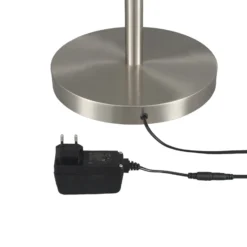 Lindby LED-lattiavalaisin Ragna, nikkeli, metalli, himmennettävä