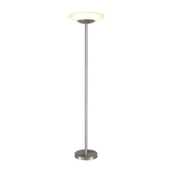 Lindby LED-lattiavalaisin Ragna, nikkeli, metalli, himmennettävä