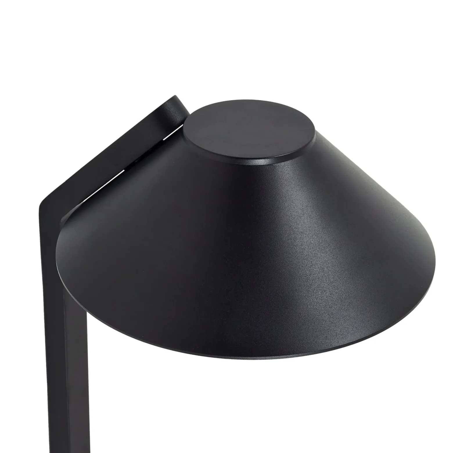 Lindby LED-maapiikkivalaisin Capelo, musta, metalli, 77 cm