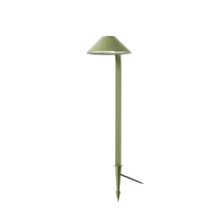 Lindby LED-maapiikkivalaisin Capelo, vaaleanvihreä, 78 cm, IP65