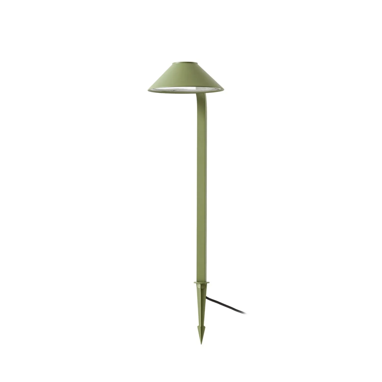 Lindby LED-maapiikkivalaisin Capelo, vaaleanvihreä, 78 cm, IP65