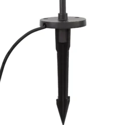Lindby LED-maapiikkivalaisin Soremi, musta, 3 kpl:n sarja, IP44