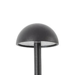 Lindby LED-maapiikkivalaisin Soremi, musta, 3 kpl:n sarja, IP44