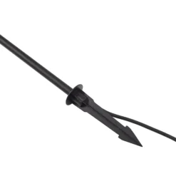 Lindby LED-maavalaisin Darleen, antrasiitti, metallia, Ø10cm