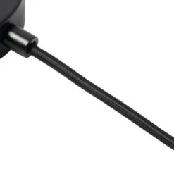 Lindby LED-ohjain Lumaro, musta, pituus 55,5 cm, 100W