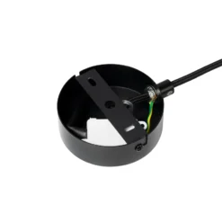 Lindby LED-ohjain Lumaro, musta, pituus 55,5 cm, 100W
