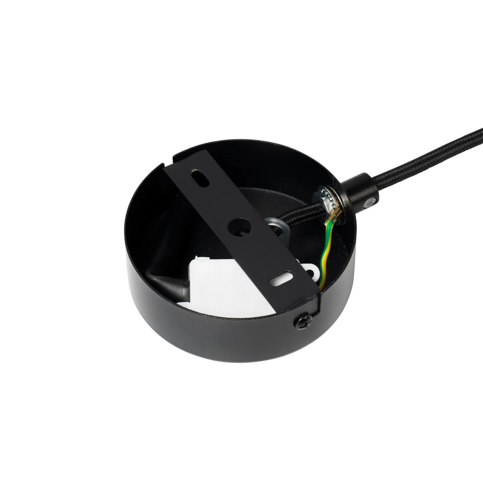 Lindby LED-ohjain Lumaro, musta, pituus 55,5 cm, 100W