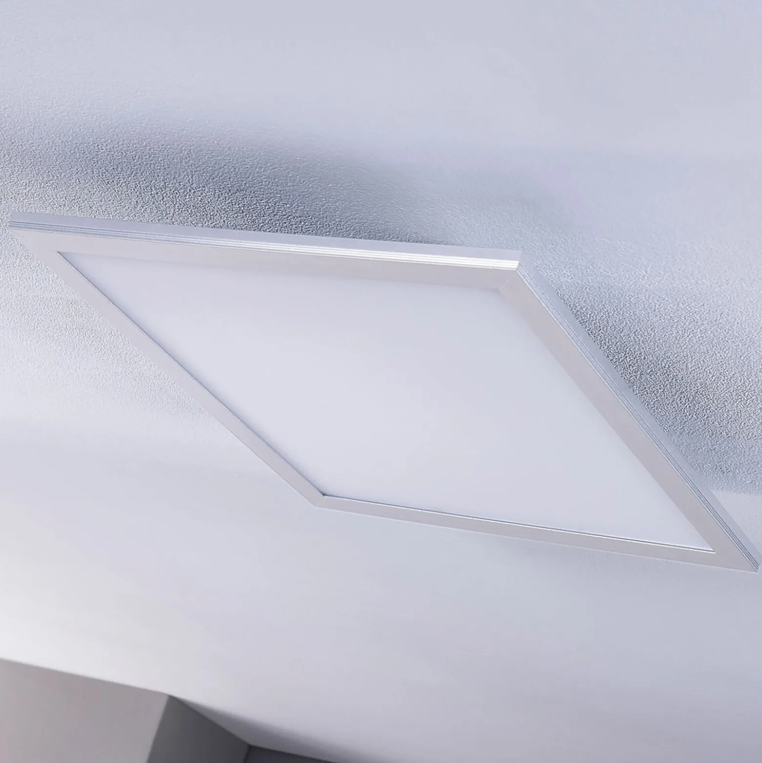 Lindby LED-paneeli Livel, CCT, 62 cm x 62 cm, kaukosäädin