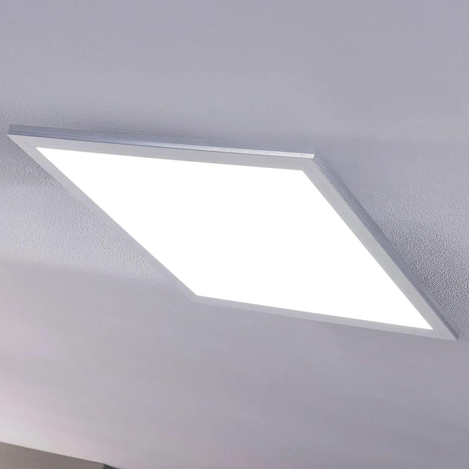 Lindby LED-paneeli Livel, CCT, 62 cm x 62 cm, kaukosäädin
