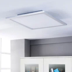 Lindby LED-paneeli Livel, CCT, 62 cm x 62 cm, kaukosäädin