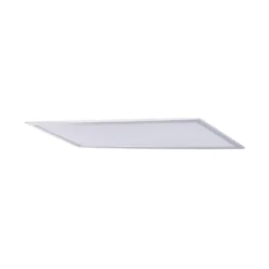 Lindby LED-paneeli Livel, 4000K, 120cm x 30cm, hopea, metallia