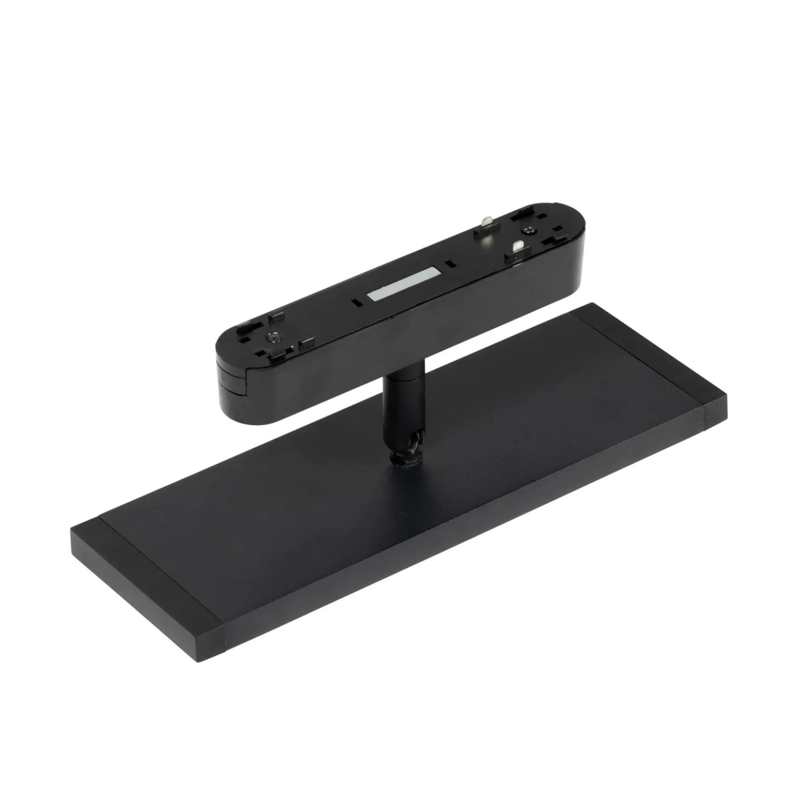 Lindby LED-paneeli 48V Lumaro, musta, alumiini, pituus 20cm, himmennettävä