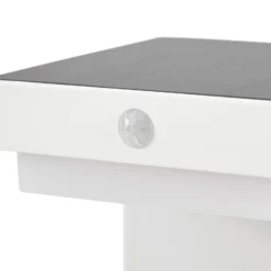 Lindby LED-pollarivalaisin Eleazar, valkoinen, alumiini, anturi