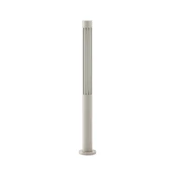 Lindby LED-pylväsvalaisin Fjorya, korkeus 60 cm, kiviharmaa, IP65