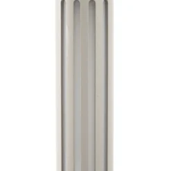 Lindby LED-pylväsvalaisin Fjorya, korkeus 60 cm, kiviharmaa, IP65