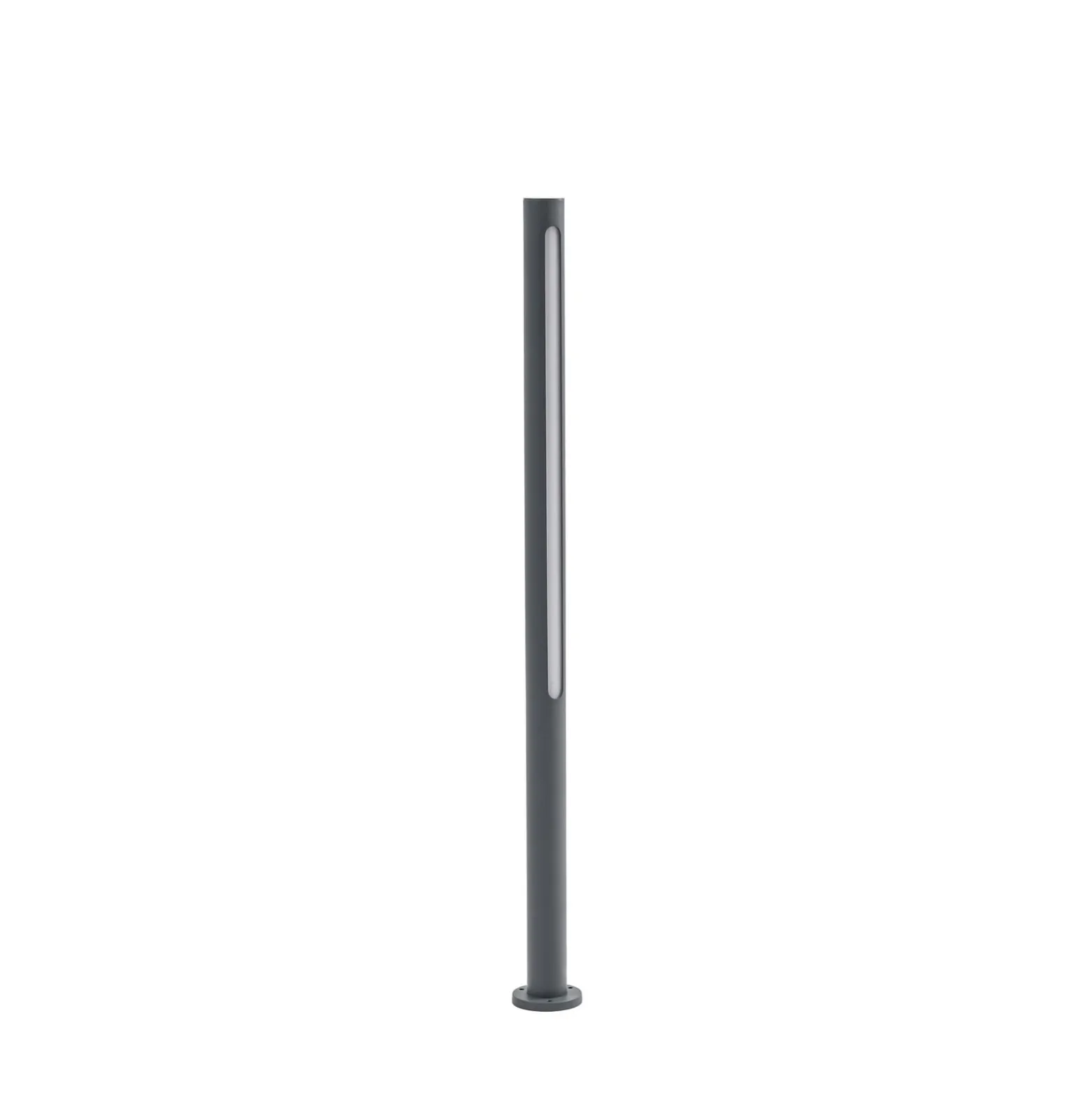 Lindby LED-pylväsvalaisin Liravel, korkeus 90 cm, antrasiitti, IP65