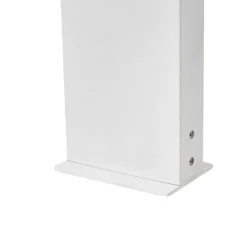 Lindby LED-pylväsvalaisin Lonete, valkoinen, korkeus 65 cm, IP65