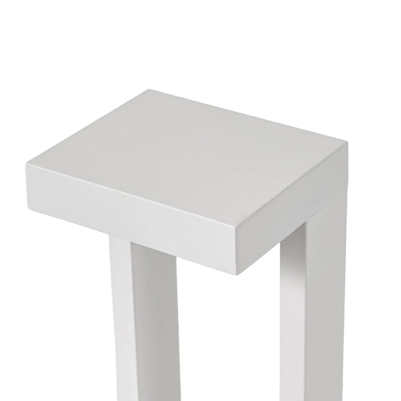 Lindby LED-pylväsvalaisin Lonete, valkoinen, korkeus 65 cm, IP65