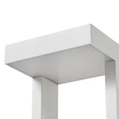 Lindby LED-pylväsvalaisin Lonete, valkoinen, korkeus 65 cm, IP65