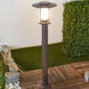 Lindby LED-pylväsvalaisin Pavlos, 76 cm, ruostunvärinen, ruostumaton teräs