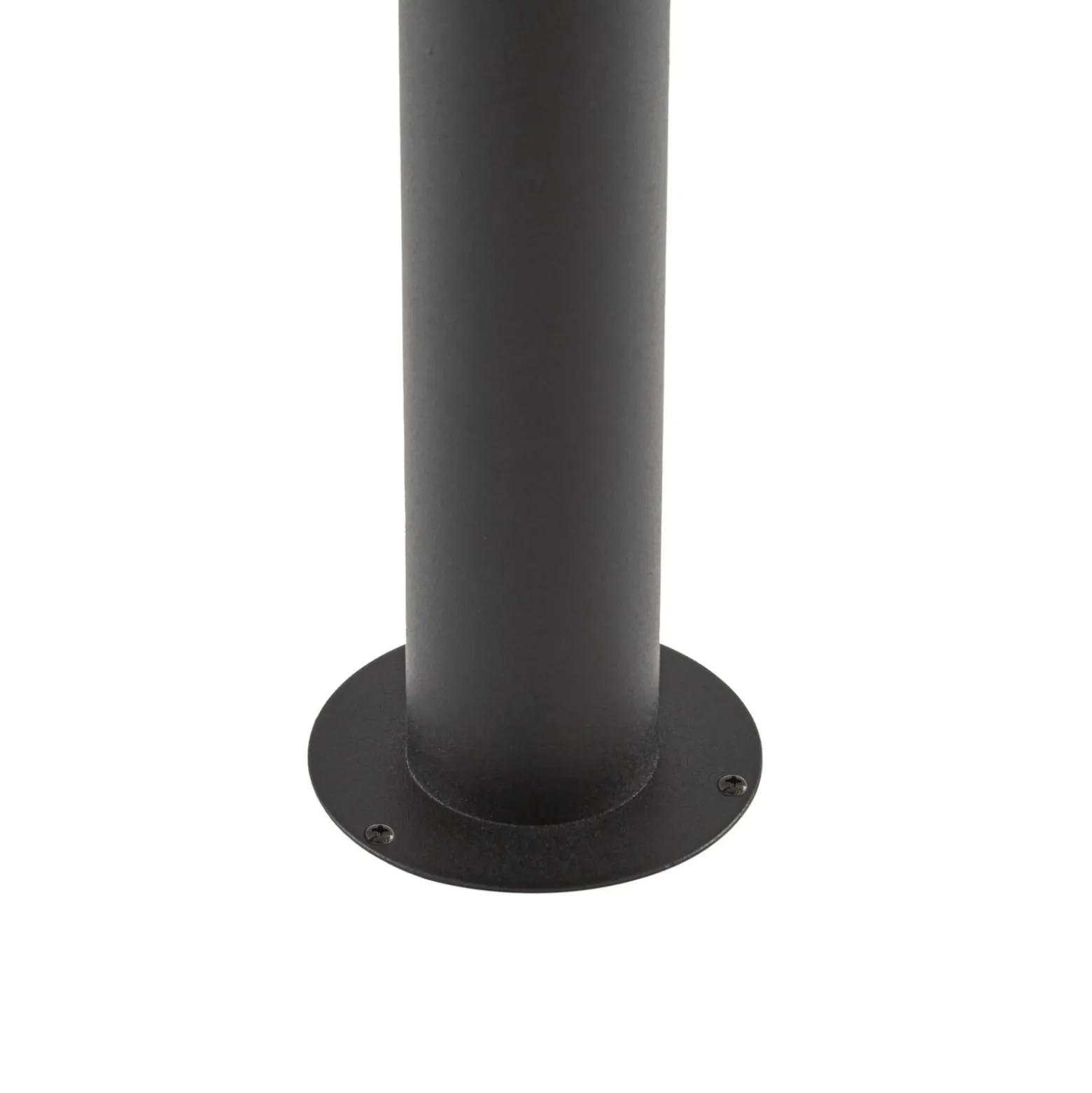 Lindby LED-pylväsvalaisin Soran, musta, 60 cm, metalli, IP44