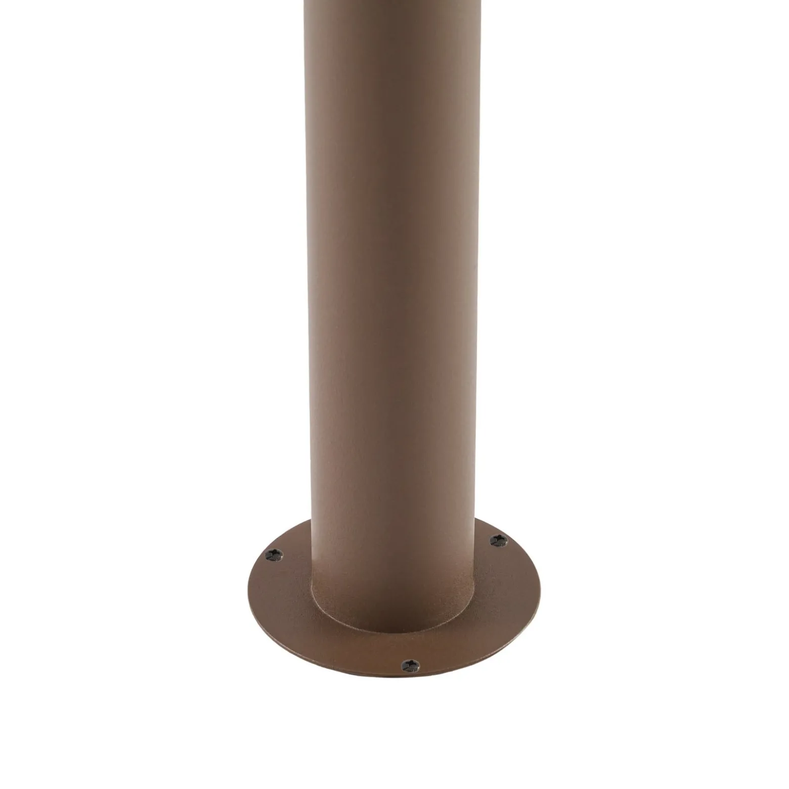 Lindby LED-pylväsvalaisin Soran, ruskea, 100 cm, metalli, IP44
