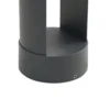 Lindby LED-pylväsvalaisin Soriq, antrasiitti, korkeus 75 cm, IP54